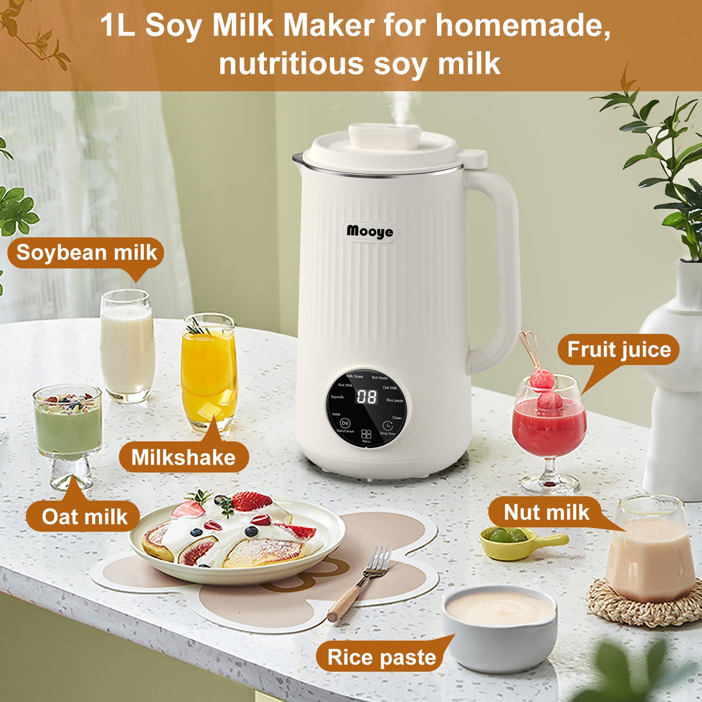1L soymilk machine-W6