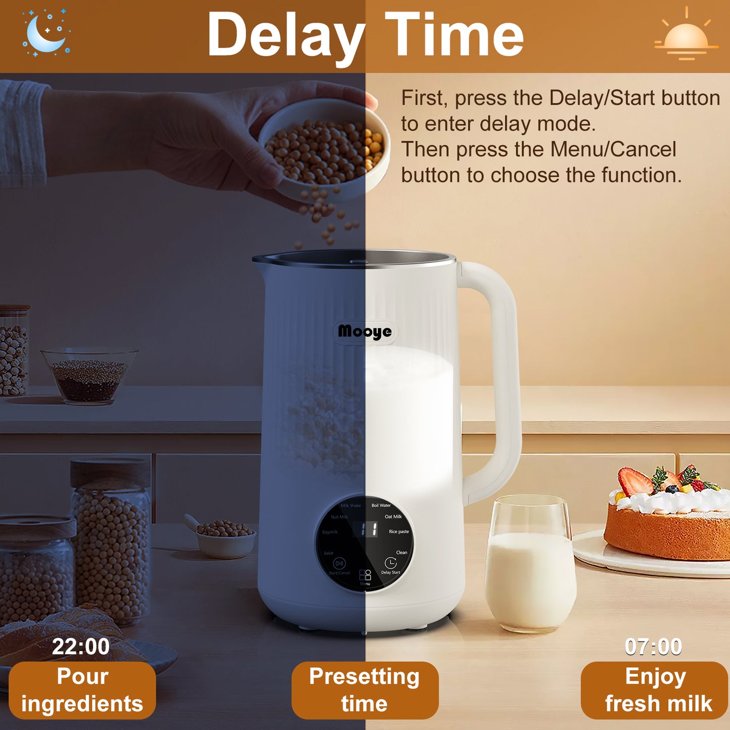 1L soymilk machine-W6